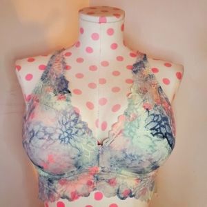 NWOT Pastel floral lace bralett Victoria's secret